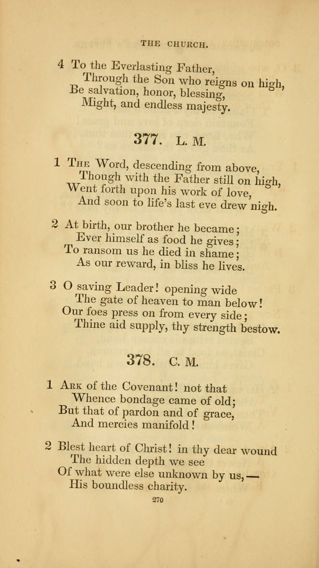 Hymns for the Church of Christ. (6th thousand) page 270