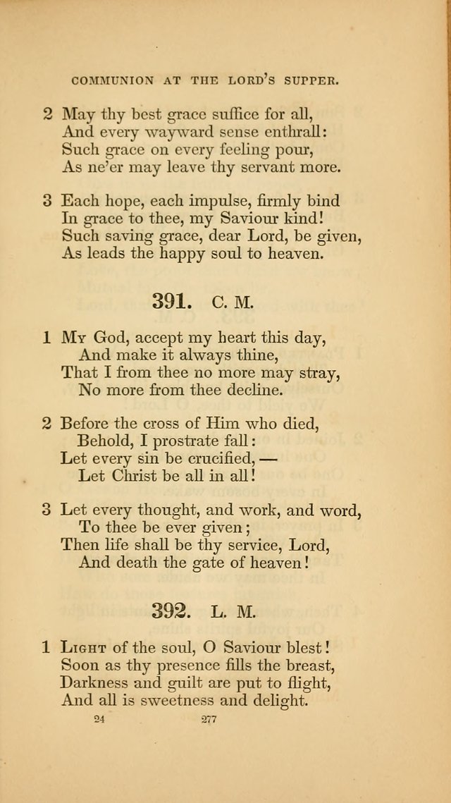 Hymns for the Church of Christ. (6th thousand) page 277