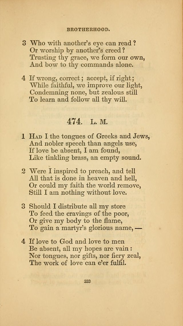 Hymns for the Church of Christ. (6th thousand) page 333