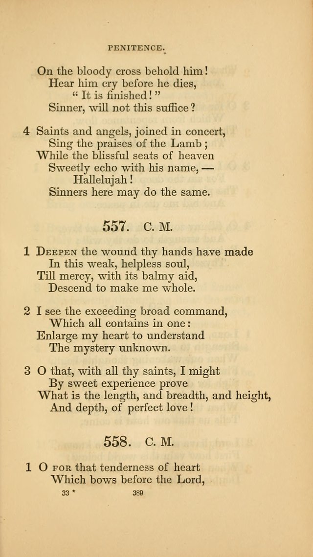 Hymns for the Church of Christ. (6th thousand) page 389
