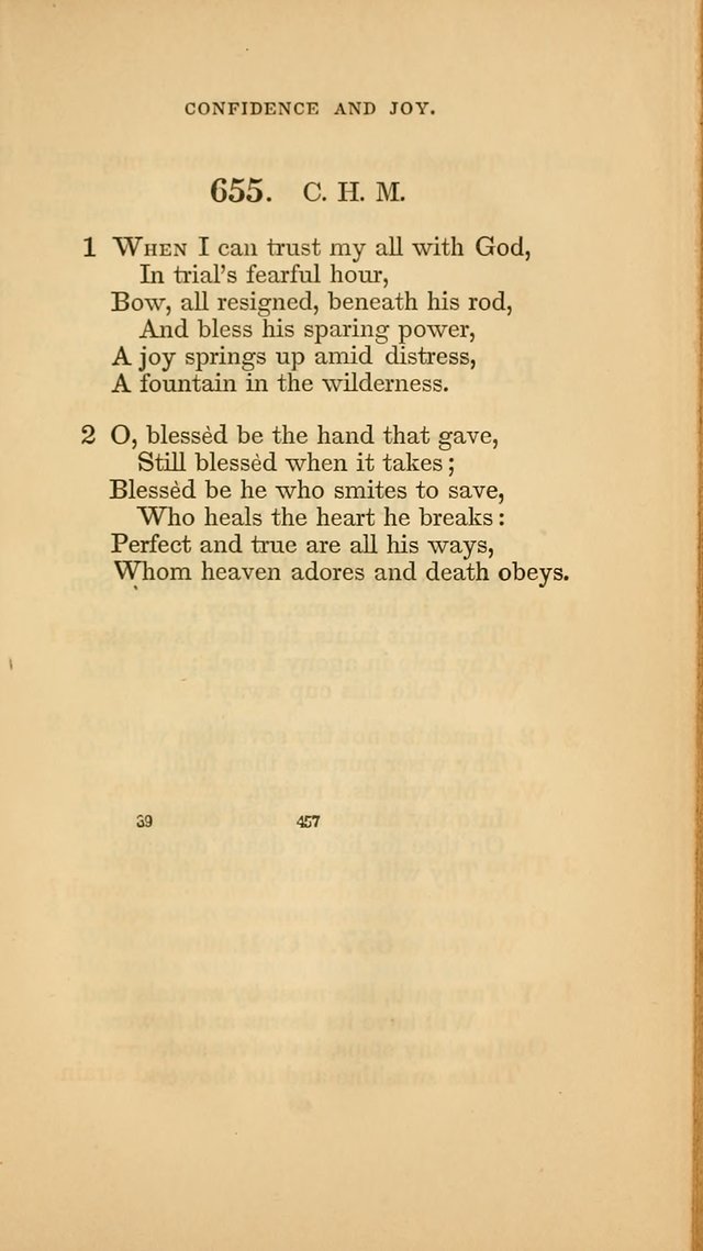 Hymns for the Church of Christ. (6th thousand) page 457