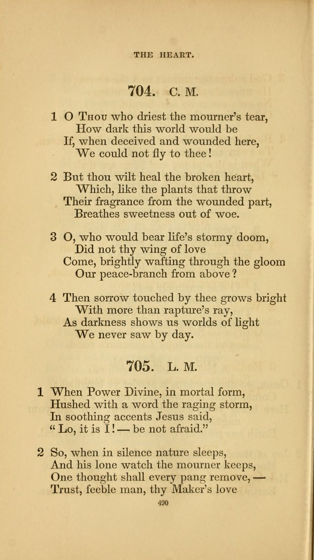 Hymns for the Church of Christ. (6th thousand) page 490