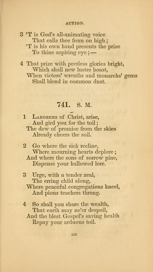Hymns for the Church of Christ. (6th thousand) page 519