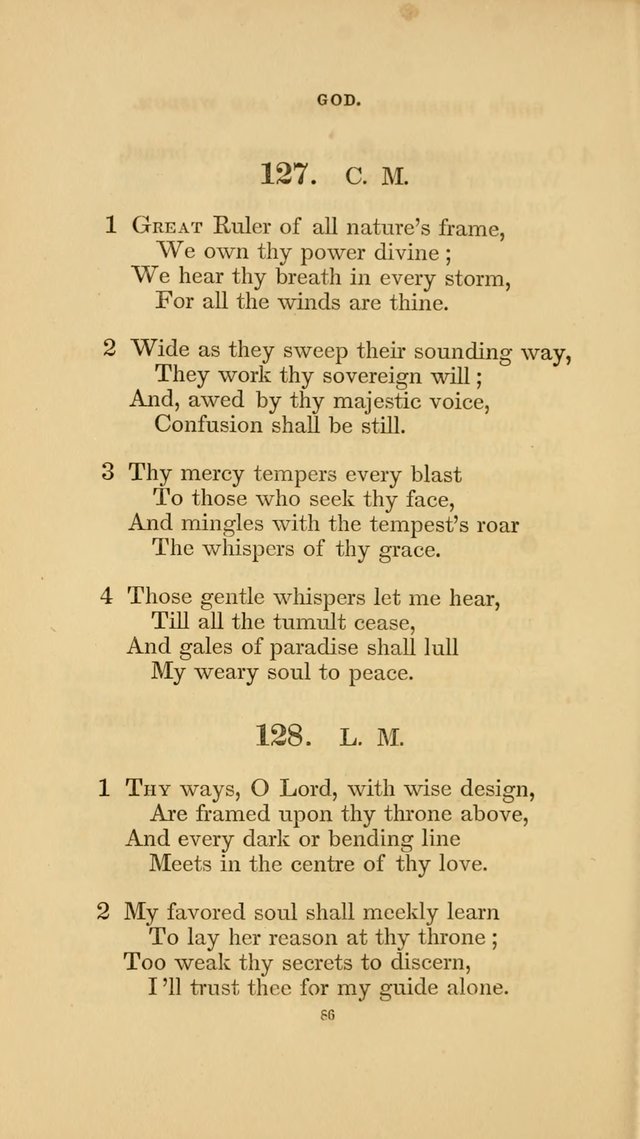 Hymns for the Church of Christ. (6th thousand) page 86