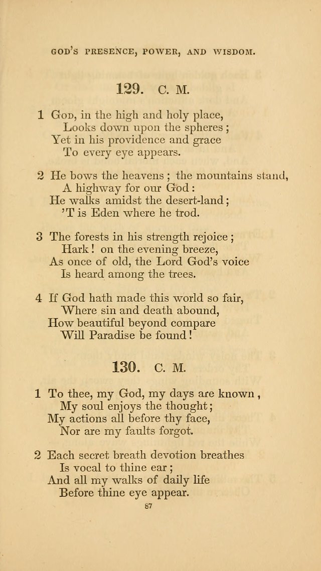 Hymns for the Church of Christ. (6th thousand) page 87