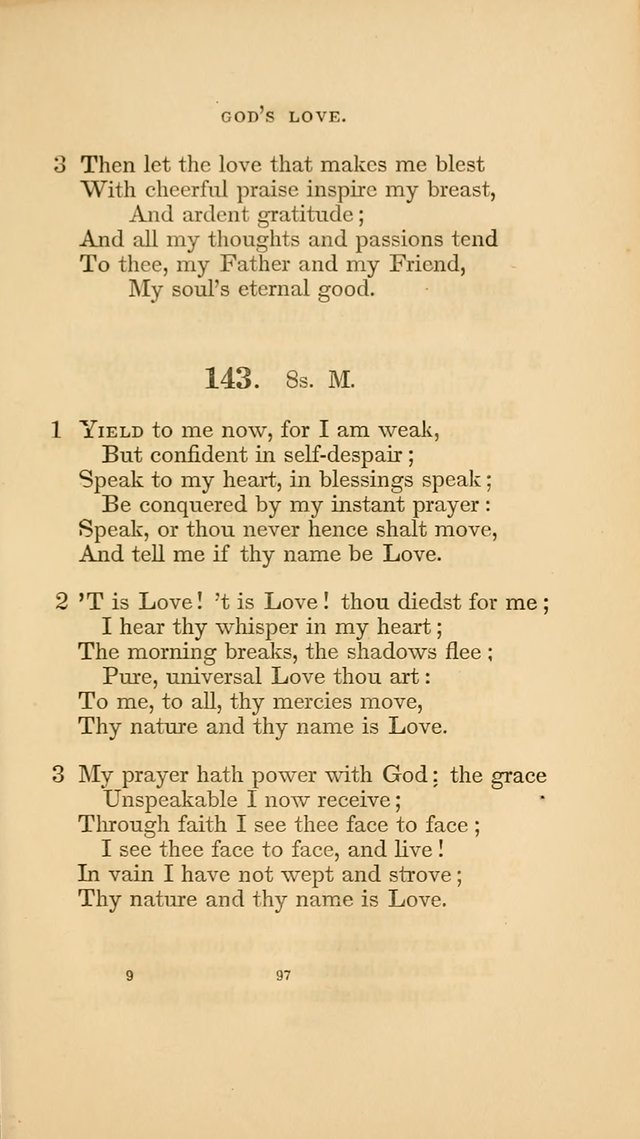 Hymns for the Church of Christ. (6th thousand) page 97
