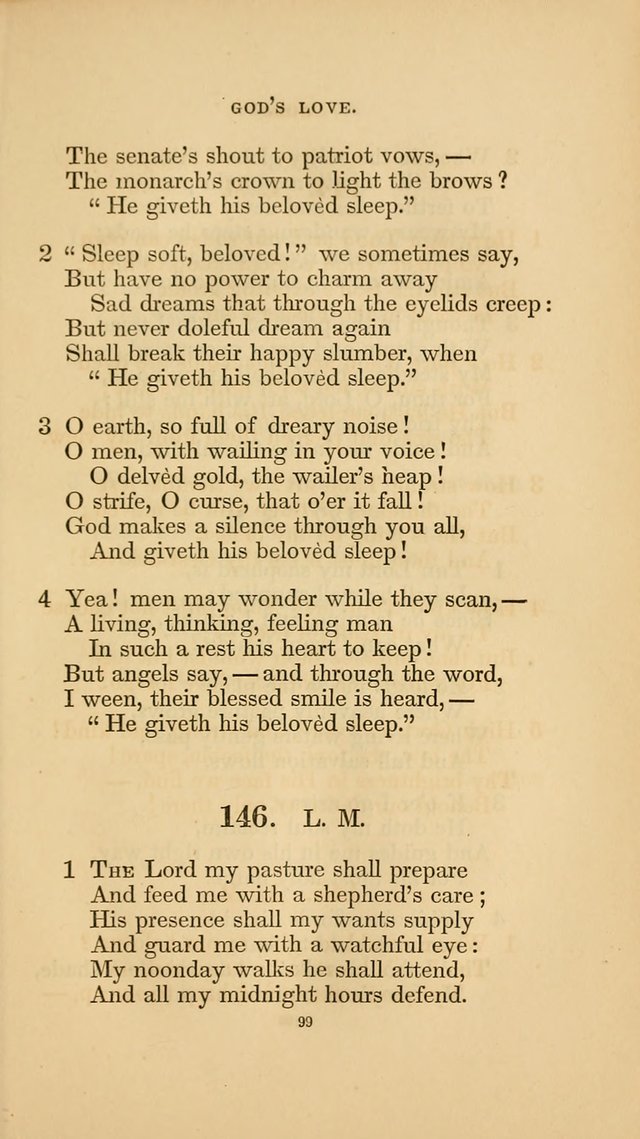 Hymns for the Church of Christ. (6th thousand) page 99