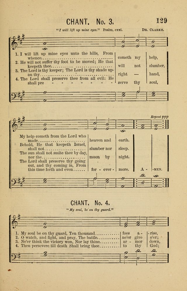 The Heavenly Choir: a collection of hymns and tunes for all occasions of worship, congregational, church, prayer, praise, choir, Sunday school, and social meeings page 129