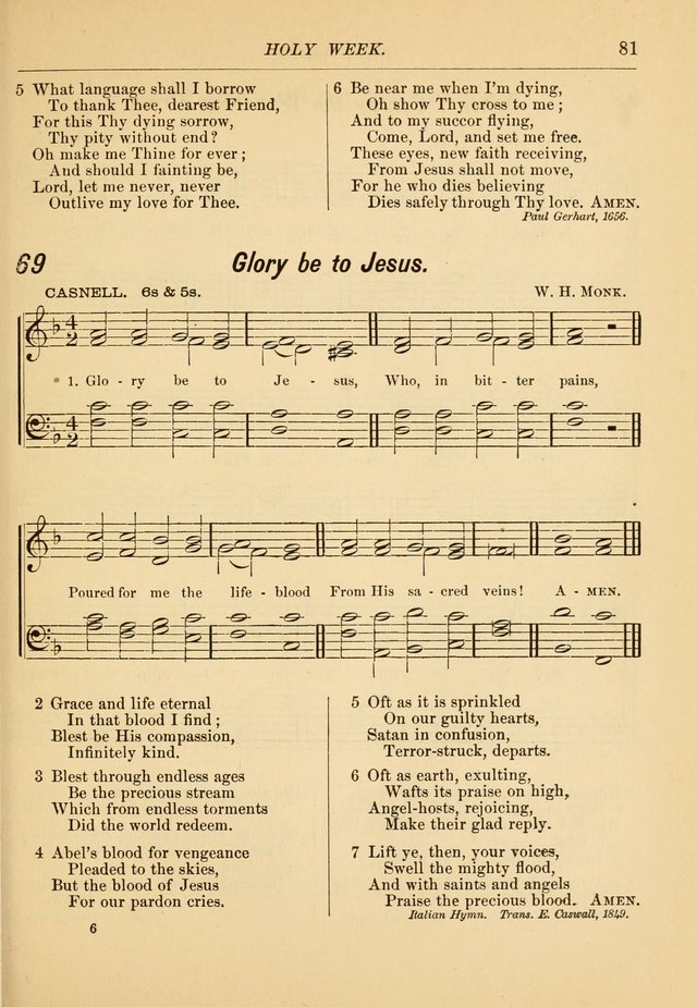 Hymns and Carols for Church and Sunday-school page 88