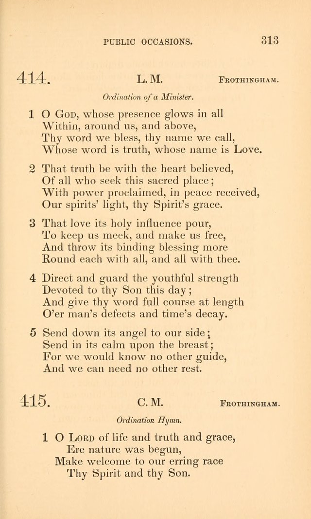 Hymns for the Christian Church, for the Use of the First Church of Christ in Boston page 338