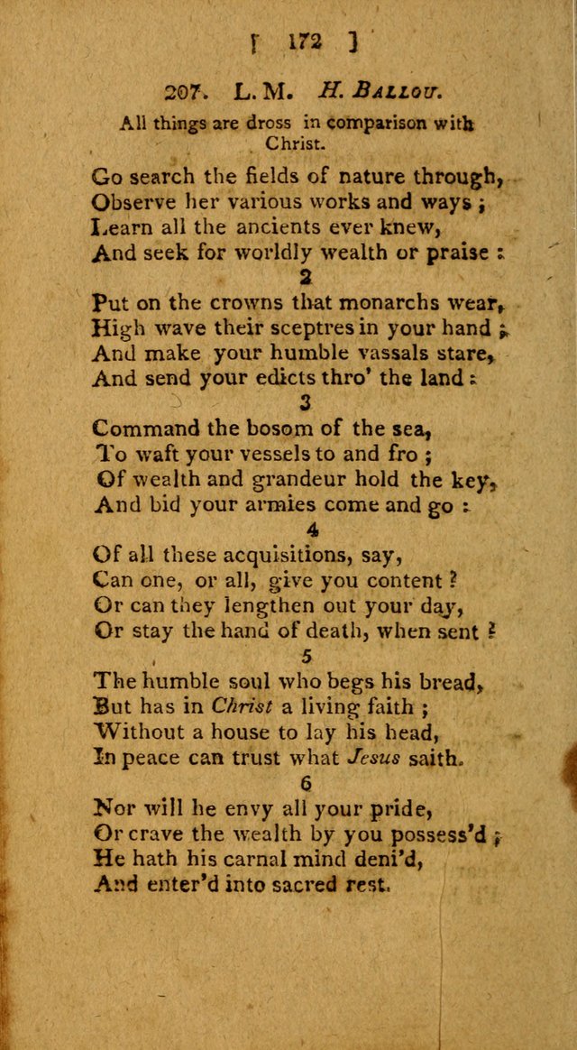 Hymns: composed by different authors, by order of the General Convention of Universalists of the New-England States and Others. Adapted to public and private devotion page 172