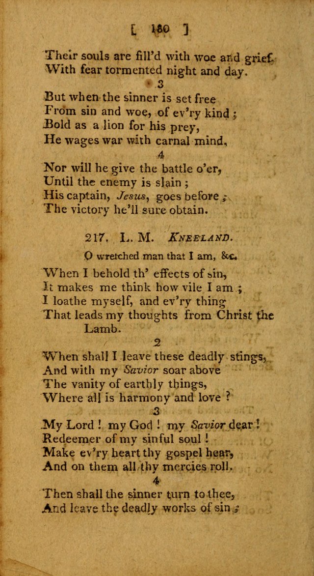 Hymns: composed by different authors, by order of the General Convention of Universalists of the New-England States and Others. Adapted to public and private devotion page 180