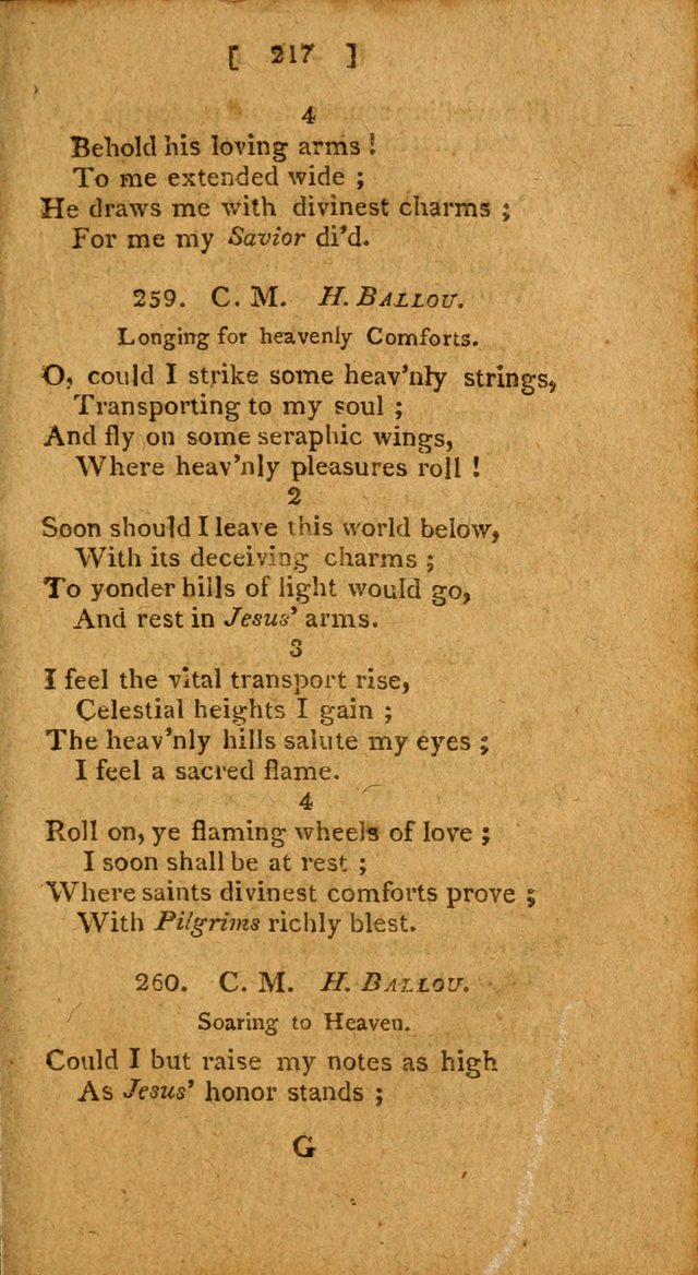 Hymns: composed by different authors, by order of the General Convention of Universalists of the New-England States and Others. Adapted to public and private devotion page 217