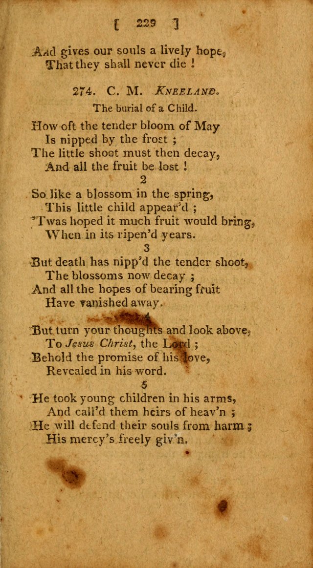 Hymns: composed by different authors, by order of the General Convention of Universalists of the New-England States and Others. Adapted to public and private devotion page 229