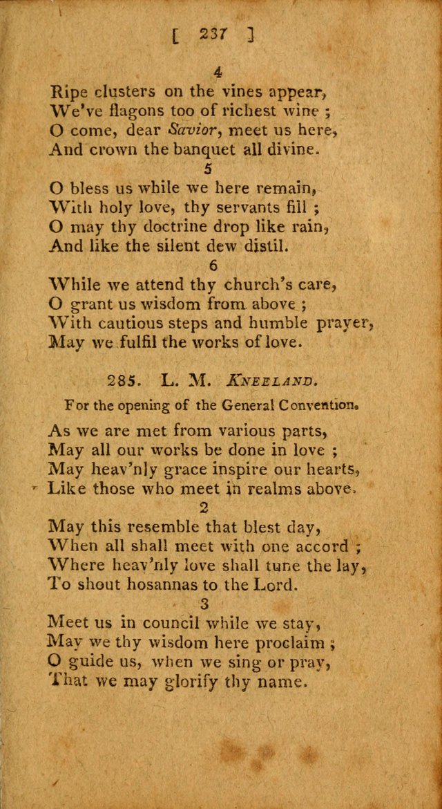 Hymns: composed by different authors, by order of the General Convention of Universalists of the New-England States and Others. Adapted to public and private devotion page 237