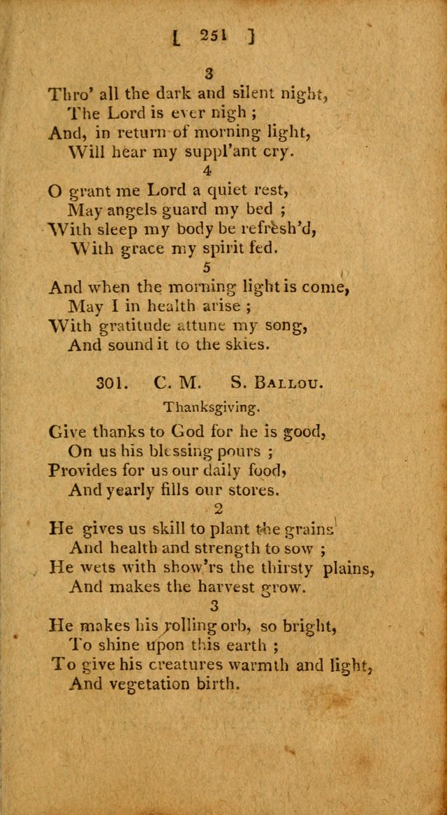 Hymns: composed by different authors, by order of the General Convention of Universalists of the New-England States and Others. Adapted to public and private devotion page 251