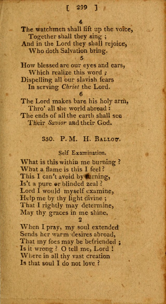 Hymns: composed by different authors, by order of the General Convention of Universalists of the New-England States and Others. Adapted to public and private devotion page 299