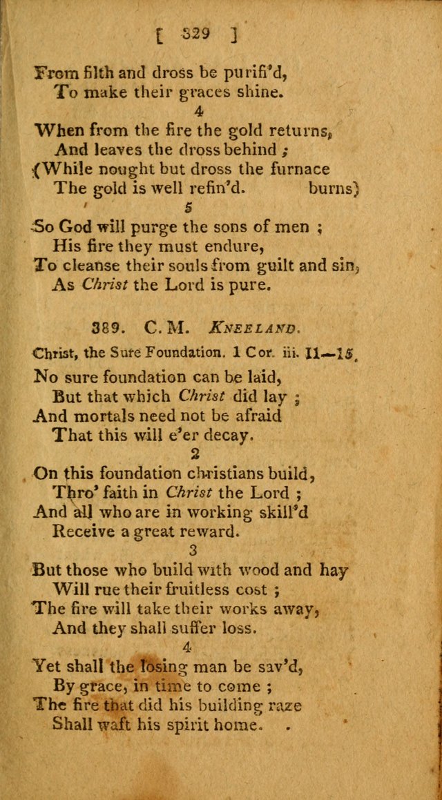 Hymns: composed by different authors, by order of the General Convention of Universalists of the New-England States and Others. Adapted to public and private devotion page 329