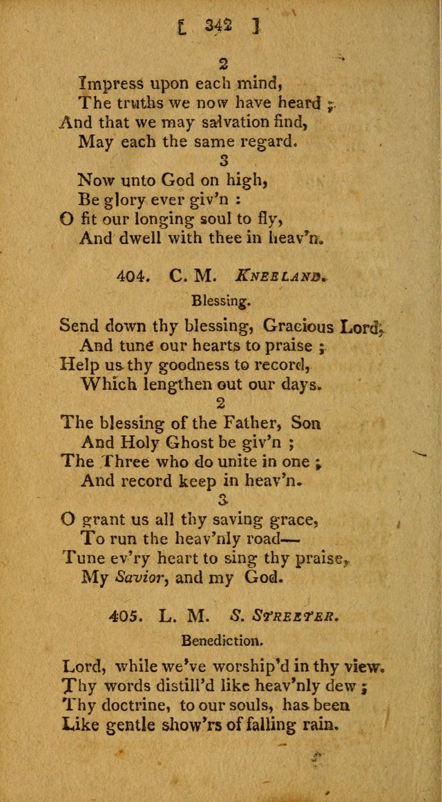 Hymns: composed by different authors, by order of the General Convention of Universalists of the New-England States and Others. Adapted to public and private devotion page 342