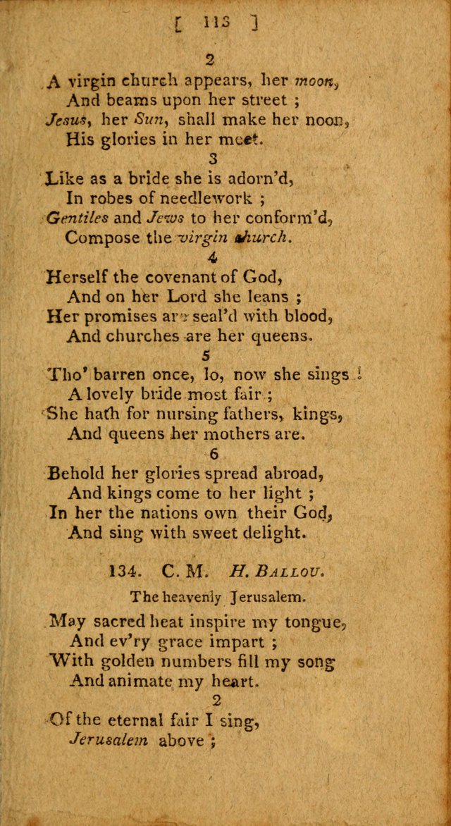 Hymns, Composed by Different Authors, at the Request of the General        Convention of Universalists. 2nd ed. page 113