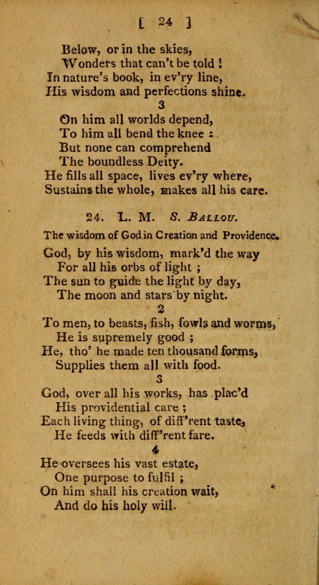 Hymns, Composed by Different Authors, at the Request of the General        Convention of Universalists. 2nd ed. page 24