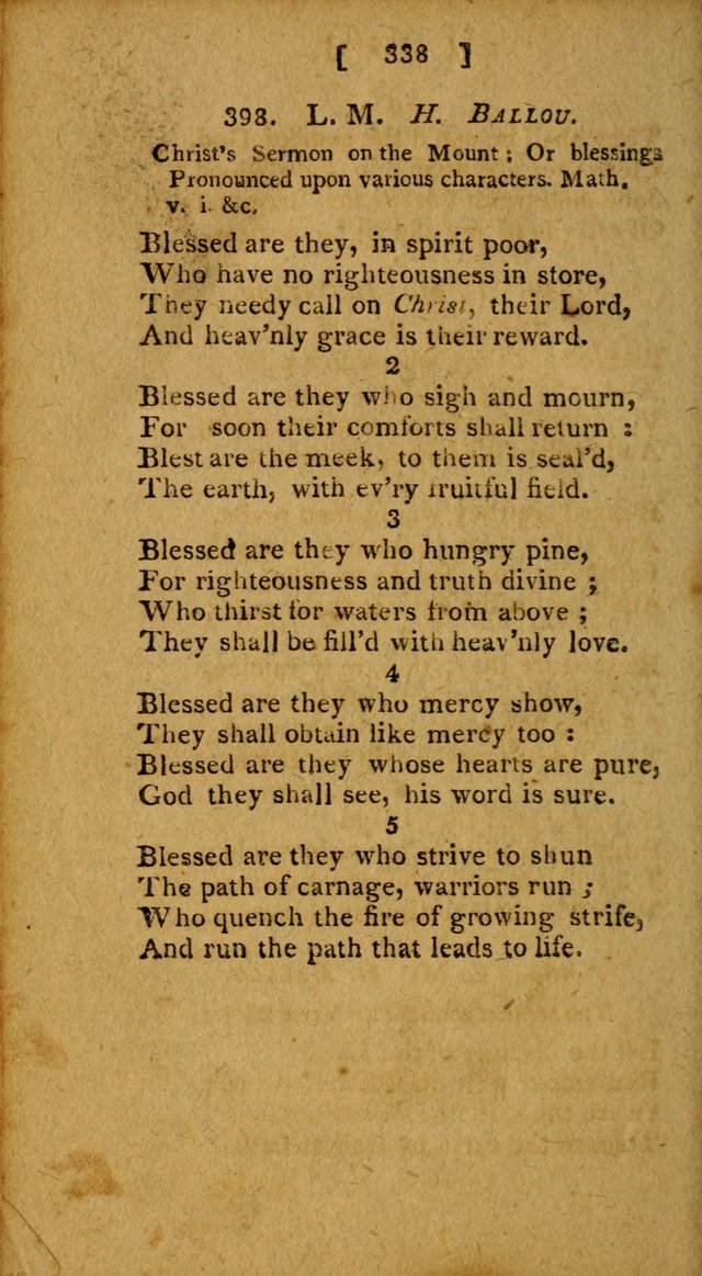 Hymns, Composed by Different Authors, at the Request of the General        Convention of Universalists. 2nd ed. page 338