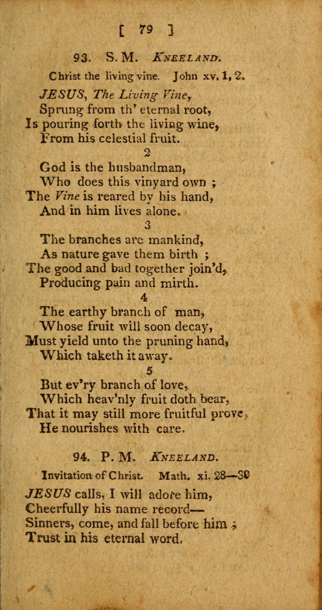 Hymns, Composed by Different Authors, at the Request of the General        Convention of Universalists. 2nd ed. page 79