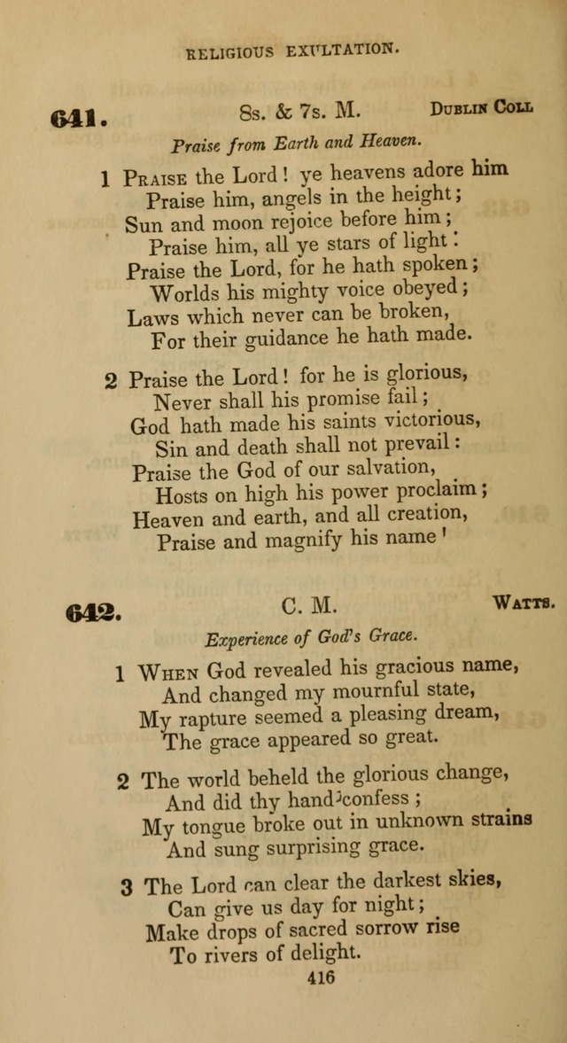 Hymns for Christian Devotion: especially adapted to the Universalist denomination page 406