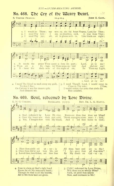 Hymns of Consecration and Faith page 322