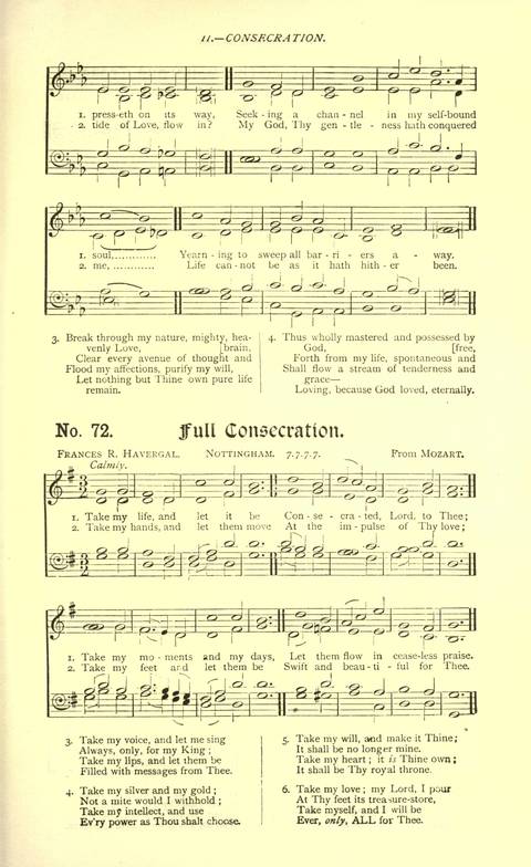 Hymns of Consecration and Faith page 43
