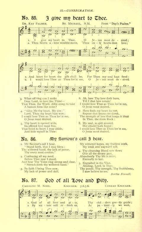 Hymns of Consecration and Faith page 52