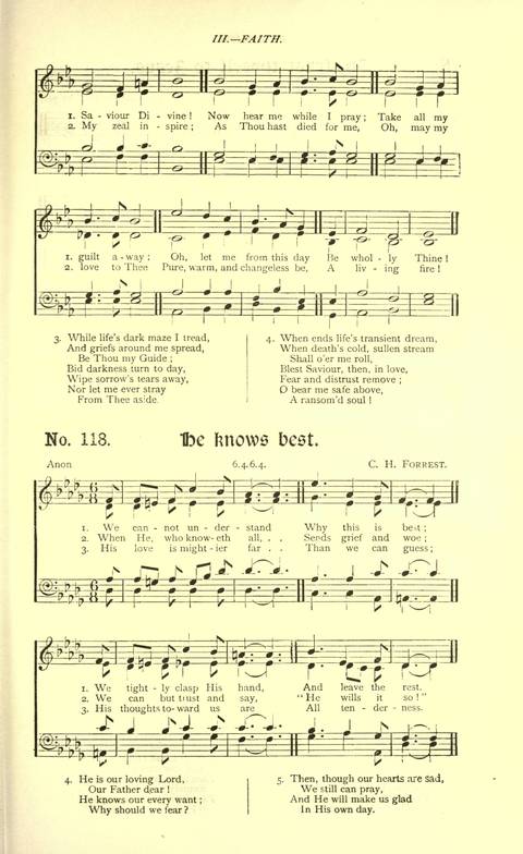 Hymns of Consecration and Faith page 75