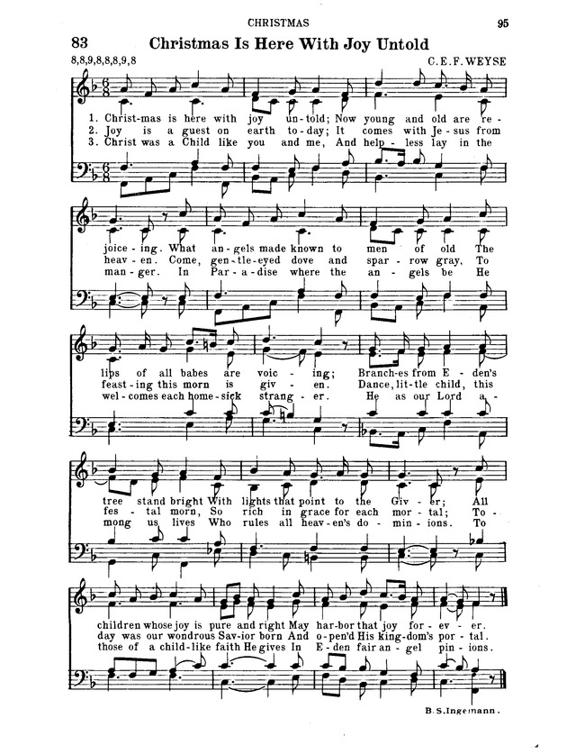 Hymnal for Church and Home page 116