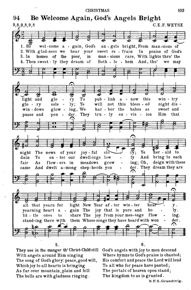 Hymnal for Church and Home page 124