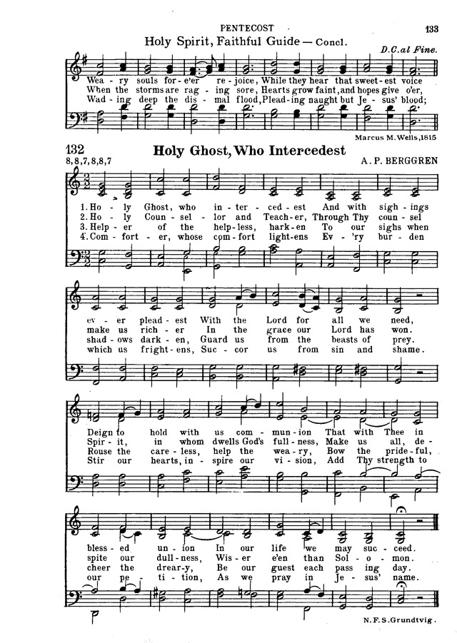 Hymnal for Church and Home page 154