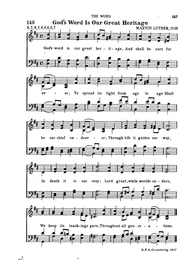 Hymnal for Church and Home page 168