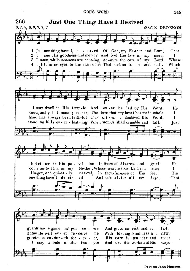 Hymnal for Church and Home page 266