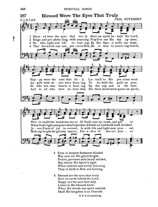 Hymnal for Church and Home page 267
