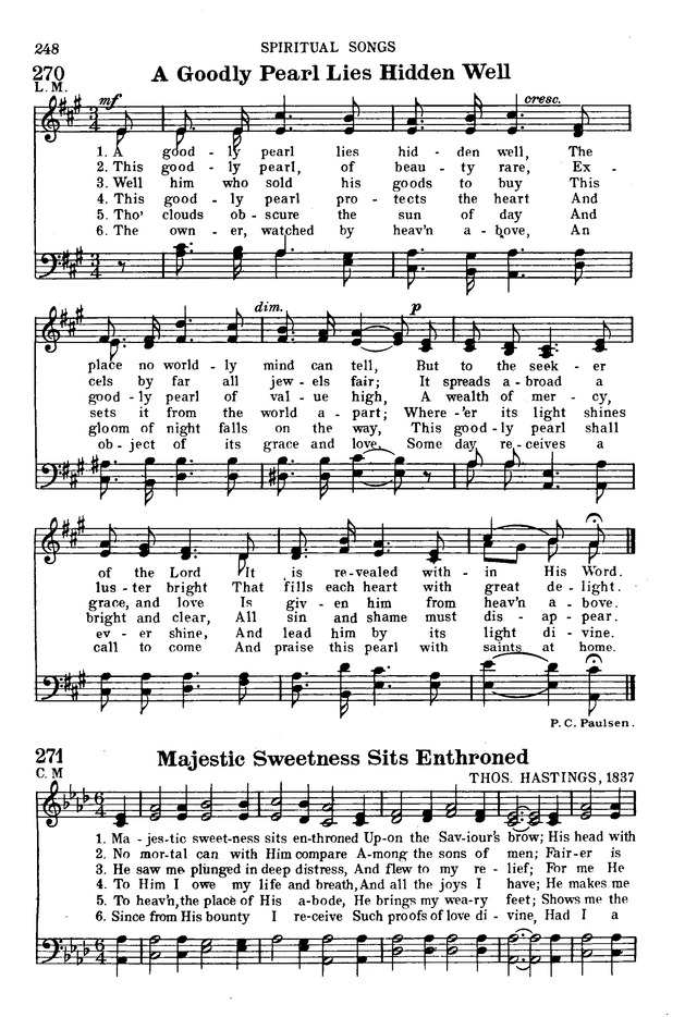 Hymnal for Church and Home page 269