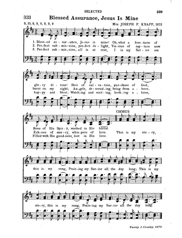 Hymnal for Church and Home page 320