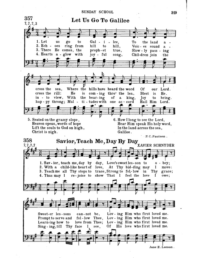 Hymnal for Church and Home page 340