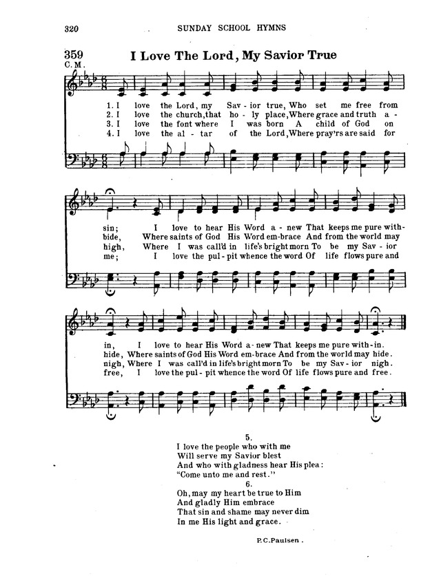 Hymnal for Church and Home page 341