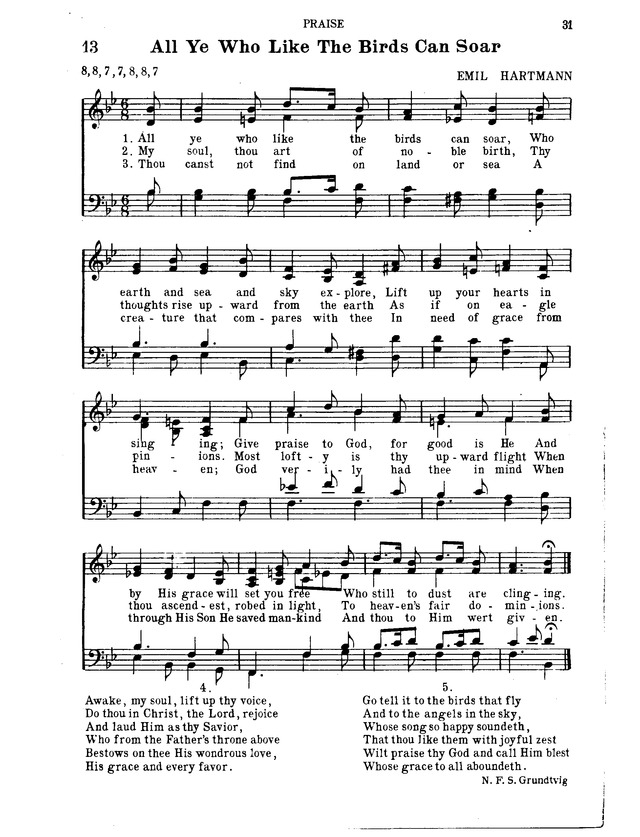 Hymnal for Church and Home page 52