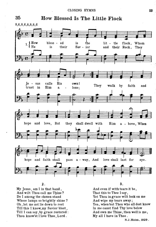 Hymnal for Church and Home page 74