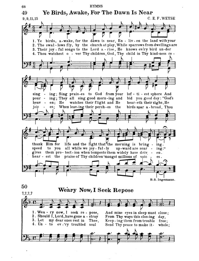 Hymnal for Church and Home page 87
