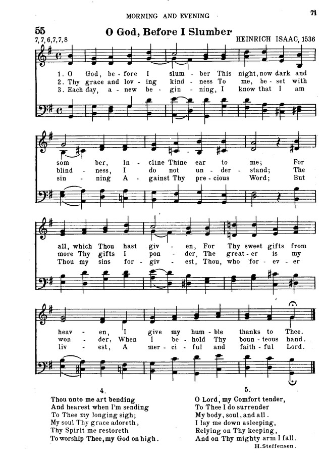 Hymnal for Church and Home page 92