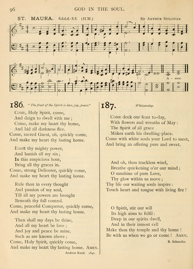 Hymns for church and home: with tunes. page 111
