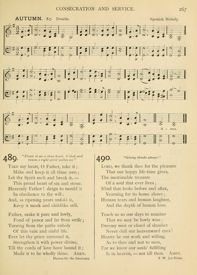 Hymns for church and home: with tunes. page 284