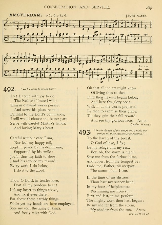 Hymns for church and home: with tunes. page 286