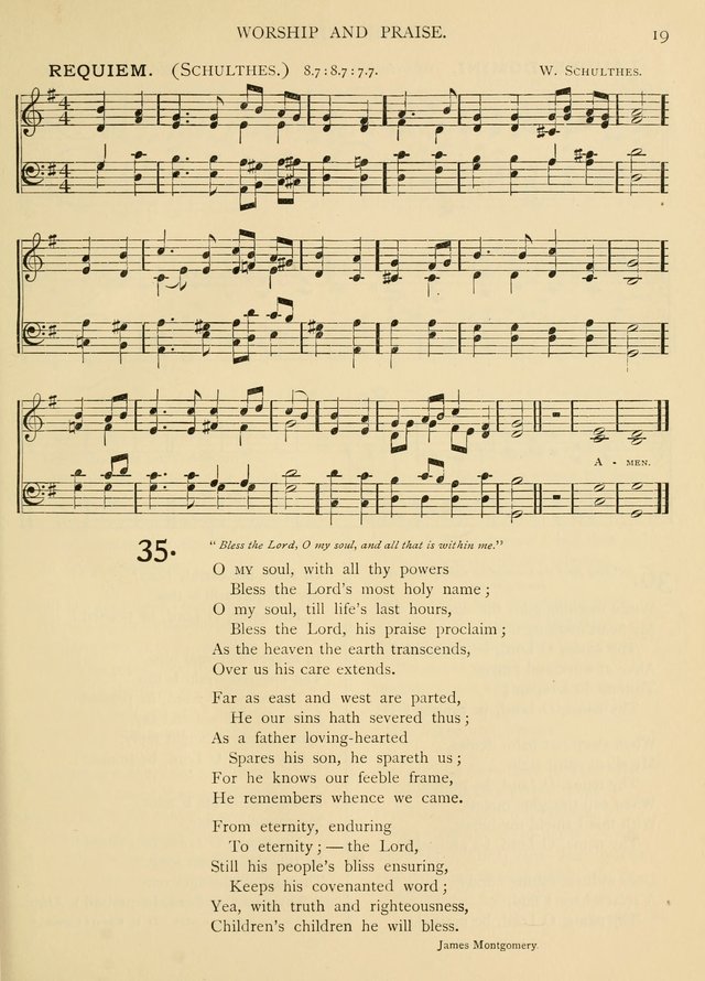 Hymns for church and home: with tunes. page 34